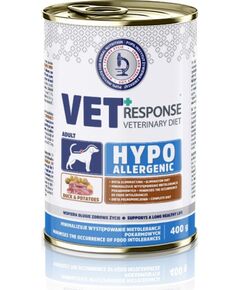 Vet Response Karma mokra dla psa VET RESPONSE HYPOALLERGENIC kaczka 400 g Suņu barība
