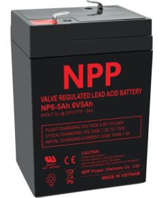 Akumulators brightsign Battery 6V 5Ah T1(F1) Pb AGM NPP Новинки Компьютерная техника