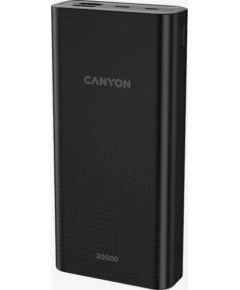 Powerbank Canyon PB-2001 20000mAh black Jaunumi - Datori