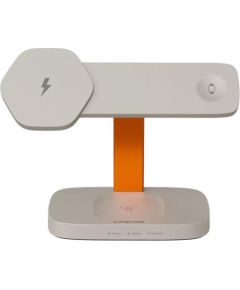 Canyon WCS-310, light grey/orange - Wireless Charging Dock Bezvadu telefonu lādētāji