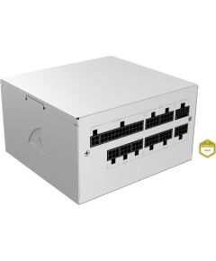 Sharkoon Rebel P20 Gen2 850 White (white, 1x 12 pin high power connector, 3x PCIe, cable management, 850 watts) Datoru barošanas bloki