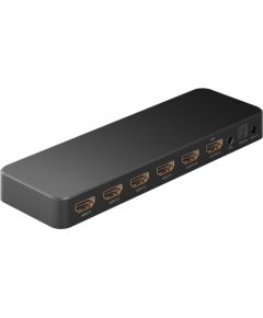 Goobay HDMI Matrix Switch 4 to 2 (4K @ 60Hz), HDMI Splitter (black) Dažādi vadi