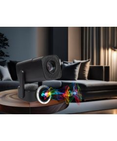 Portable projector BLOW AndroidTV HD Cinema SOUND + BLACK case Projektori