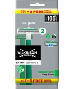 Wilkinson Sword Extra Essential ( 10 + 5 pcs ) - disposable razor Smaržas - NESAKĀRTOTS