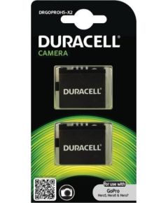1x2 Duracell Li-Ion bat. 1250mAh for GoPro Hero 5/Hero 6/Hero 7 Новинки Компьютерная техника