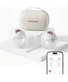 Momcozy M5 Breast pump with app control – Double set Red Кормление грудью
