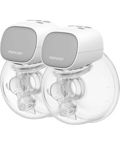 MOMCOZY S9 Pro – sacaleches portátil, gris, juego doble, 180 ml Кормление грудью