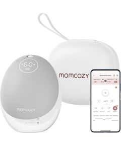 MOMCOZY M9 bezprzewodowy laktator szary – pojedynczy zestaw, BP223 Кормление грудью