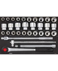 Instrumentu komplekts Sonic Equipment 403201; 3/4''; 32 gab. Mehāniskie instrumenti