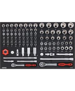 Instrumentu komplekts Sonic Equipment 310101; 101 gab. Mehāniskie instrumenti