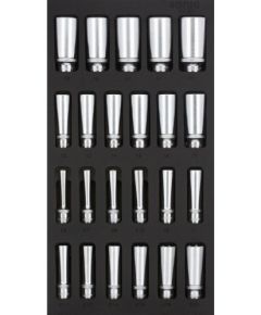 Uzgaļu komplekts Sonic Equipment 202301; 3/8''; 23 gab. Mehāniskie instrumenti