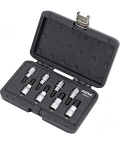 Galviņu komplekts ar Hex uzgaļiem Sonic Equipment 300823; 1/2''; 8 gab. Mehāniskie instrumenti