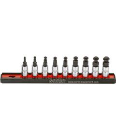 Muciņu ar uzgaļiem komplekts Sonic Equipment 100903; 1/4''; 9 gab. Mehāniskie instrumenti