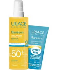 Uriage Bariésun After Sun Repair Balm + Invisible Spray SPF 50+ Set - Sada pro dokonalé opálení 250ml Smaržas - NESAKĀRTOTS