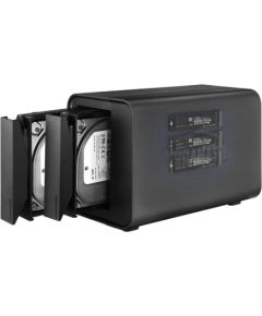 TERRAMASTER D5 Hybrid 5-bay DAS Enclosure Ārējo HDD, SSD korpui