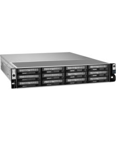 NAS TERRAMASTER U12-500 Plus 12 nodalīšu, 10 kodolu procesors, DDR5 tīkla krātuve, modelis U12-500 Plus Serveru komponentes