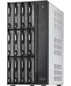 NAS TerraMaster T12-500 Pro mini tower 12 sloti Intel Core i7 16 GB DDR5 bez diskiem pelēks Serveru komponentes