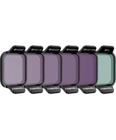 Set of 6 Freewell Standard Day filters for DJI Flip Aksesuāri sporta kamerām