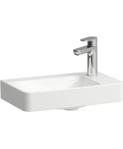 Laufen izlietne Pro X, 480x280 mm, MC labajā pusē, bez pārplūdes, balta Vannas istabas izlietnes