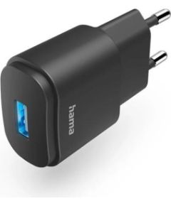 Hama Charger, 6 W, USB-A, black - Power adapter Telefonu lādētāji 220v