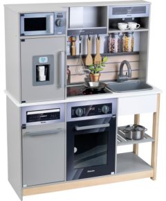 Theo Klein Miele Family Wooden Kitchen, Play Kitchen Grey Новости - Детские товары