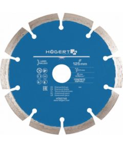 Dimanta griešanas disks Hogert HT6D742; 125 mm Dažādi diski