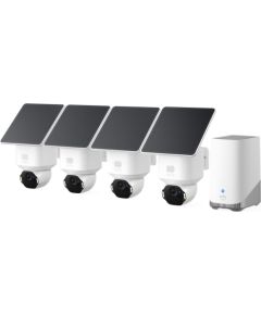 Videonovērošanas komplekts  IP Eufy Eufy SoloCam E42  8 MP - 3840 x 2160 - 4K -Audio  Wi-Fi - HomeBase S380 and Solar Panel Камеры наблюдения