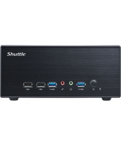 Stacionārais dators Shuttle Shuttle XP slim XH610G2 barebone melns Intel H610 LGA 1700 Personālie datori
