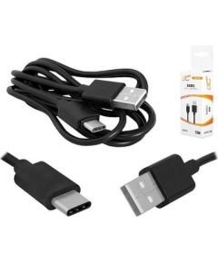 Lamex LX8427-1.5 USB - USB Type-C Кабель для зарядки и передачи данных 1.5m / чёрный Дата USB-кабели