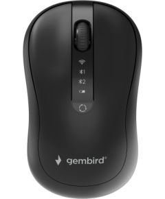 MOUSE USB OPTICAL WRL/MUSW2-4B-01 GEMBIRD Peles, ievadierīces