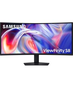 LCD Monitor SAMSUNG 40 " 5120 x 2160 pixels WUHD Native aspect ratio 21:9 LCD Curved LS40H850TAUXEN LED / LCD мониторы