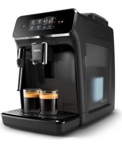 Philips 2200 Series EP2225/10 pilnībā automātisks espresso kafijas automāts ar iebūvētu dzirnaviņas un 1,8 l ūdens tvertni Kafijas aparāti