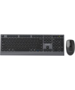 KEYBOARD +MOUSE WRL ENG/BK KBS-WPS-02 GEMBIRD Клавиатуры