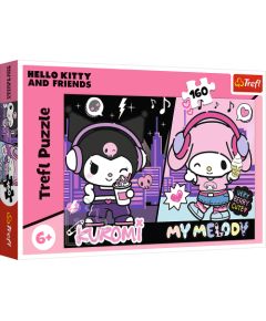 TREFL HELLO KITTY Puzle Kuromi, 160 gab. Puzles