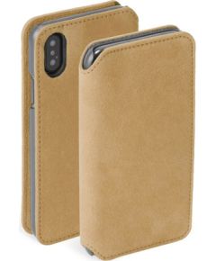 Krusell Broby 4 Card SlimWallet Apple iPhone XS Max cognac Neoriģinālie Maciņi