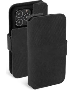 Krusell Leather PhoneWallet Apple iPhone 13 Pro Max black (62396) Neoriģinālie Maciņi