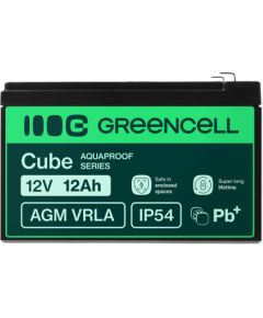 Green Cell Akumulators Greencell AGM VRLA 12V 12Ah (152x99x100mm) Новинки Компьютерная техника