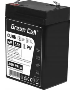 Green Cell Cube AGM VRLA IP54 6V 5Ah AKUMULATORS Jaunumi - Datori