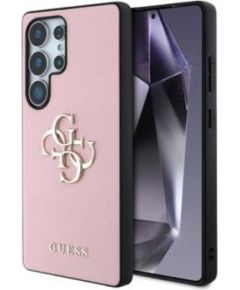 Guess GUHCS25LPGT4MBP Aizmugurējais Apvalks priekš Samsung Galaxy S25 Ultra Neoriģinālie Maciņi