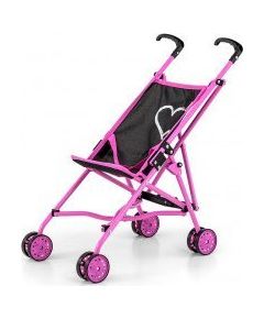 MILLY MALLY JULIA Leļļu rati Prestige Black Куклы и аксессуары