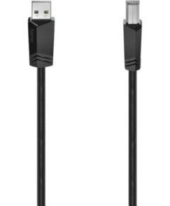 Hama USB Cable, USB-A, USB-B, 5 m, black - USB Cable Сетевые кабели, провода