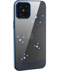 Devia Crystal Flora case iPhone 12/12 Pro blue Чехлы - альтернативные