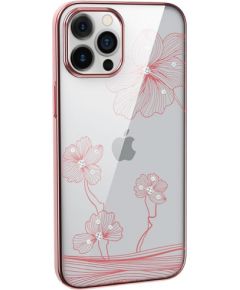 Devia Crystal Flora case iPhone 12 mini rose gold Чехлы - альтернативные