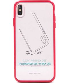 Devia Elegant anti-shock case iPhone XS Max (6.5) red Чехлы - альтернативные