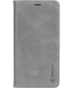 Krusell Sunne 4 Card FolioWallet Apple iPhone XS Max vintage grey Neoriģinālie Maciņi