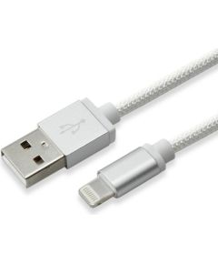 Sbox USB 2.0 8 Pin IPH7-S silver Data USB kabeļi