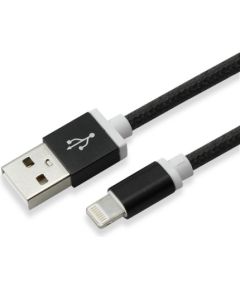 Sbox IPH7-B USB 2.0 8 Pin black Data USB kabeļi
