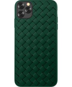 Devia Woven Pattern Design Soft Case iPhone 11 Pro Max green Чехлы - альтернативные