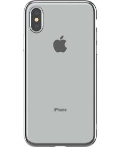 Devia Glitter soft case (TPU) iPhone XS Max (6.5) silver Чехлы - альтернативные