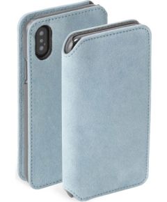 Krusell Broby 4 Card SlimWallet Apple iPhone XS blue Neoriģinālie Maciņi